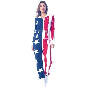 ONEPIECE USA FLAG ONESIE